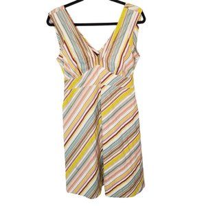 Patagonia Womens M Multicolor Striped Water Girl V
